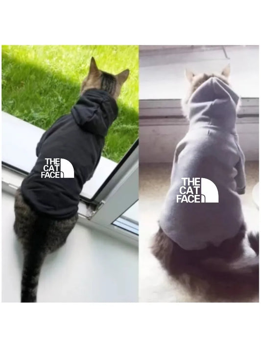 "Feline Chic" Fashion Cat Hoodie