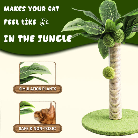 Vegetative Cat Scratching Post