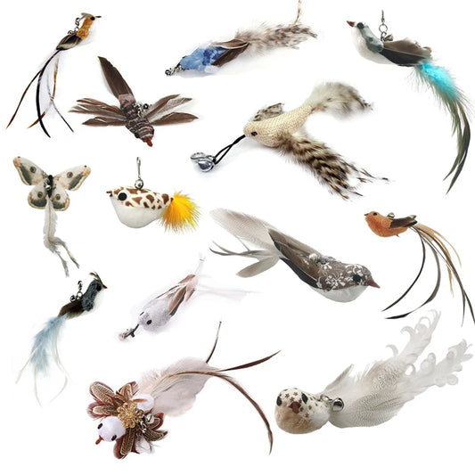 "Feather Frenzy" Hands-Free Bird/Feather Cat Wand